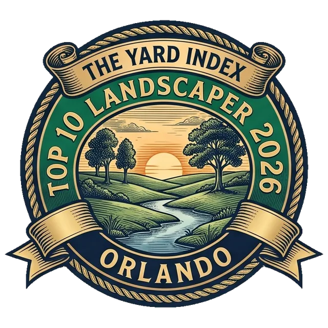 Top 10 Landscaper badge for Orlando — The Yard Index